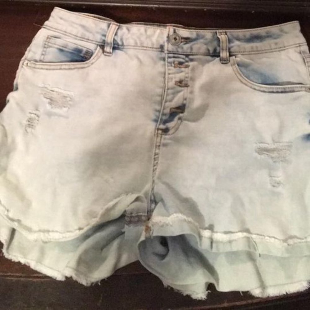 High Rise Cut-Off Shorts